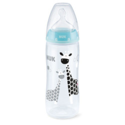 Biberon Fc+Pp Silicona Nuk Baby Safari 6-18M Xl 360Ml.