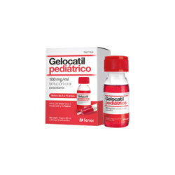 Gelocatil pediatrico 100 mg ml solucion oral 1 frasco 60 ml