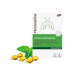 Pranarom Aromaforce Bronquios Bio 30 Cápsulas