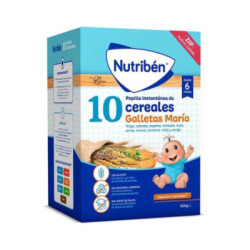 Nutriben 10 Cereales Galletas Maria  1 Bolsa 600 G
