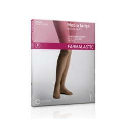 Farmalastic Media Larga Compresión Fuerte Blonda Xl