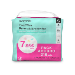 Suavinex Triplo Toallitas 216 Unid