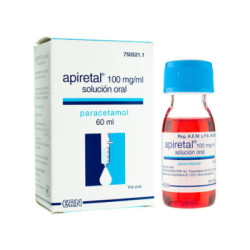 Apiretal 100 mg/ml solucion oral 60 ml