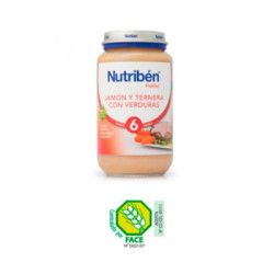 Nutriben Jamon Ternera Verdura Tarrito Grandote 250 G