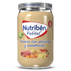 Nutriben Ternera Patatas Y Zanahorias 235G