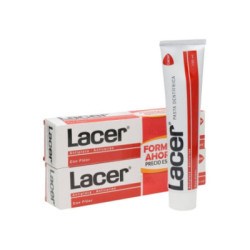Lacer Duplo Pasta Dental Formato Ahoro 2X125 Ml.