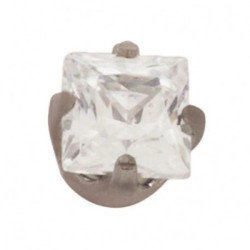 Pendientes Inverness 112C Acero Solit.Sqr.3