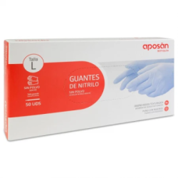 Aposan Guantes Nitrilo Tm 50U