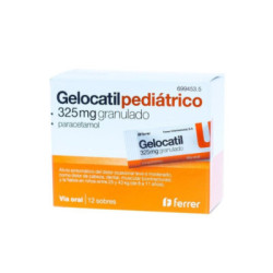 Gelocatil 325 mg 12 sobres granulado oral