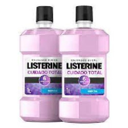 Listerine Cuidado Total 1000Ml. Duplo