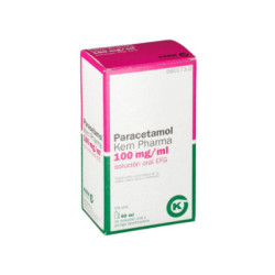 Paracetamol kern pharma efg 100 mg ml solucion oral 1 frasco 60 ml